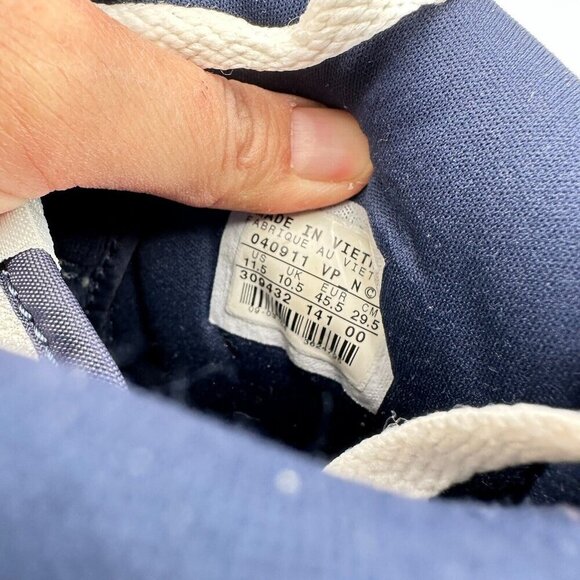 Nike Dunk High Villanova Men Size 11.5 309432 141 Midnight Navy White Shoes - Picture 13 of 15